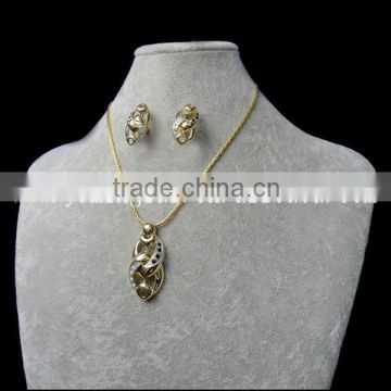 simple design gold filled jewelry set China New Jewelry Set