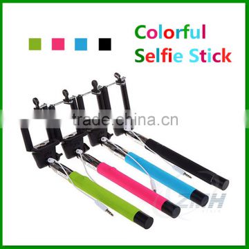 Wired Selfie Stick From Chinese Supplier, Wholesale Selfie Stick , Monopod Selfie Stick With High Quality