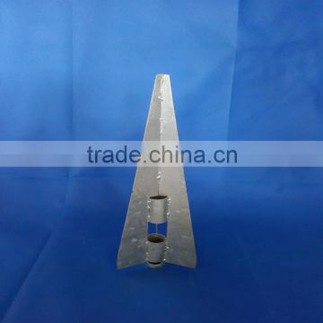 triangular steel galvanized post anchor on sale