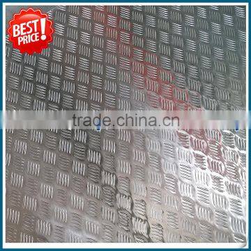 1050 1060 H24 Embossed Aluminum Plate for Skid Plate