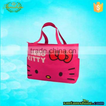 reuseable canvas hello kitty lovely shopping bag