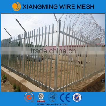 Galvanized palisade fencing for sale