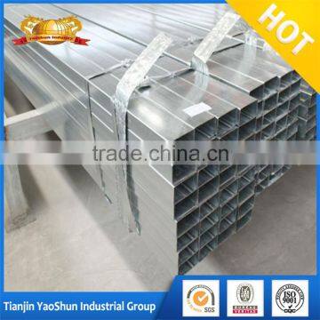 25x25 40x40 40x80 pre galvanized square rectangle steel pipe tube hollow section