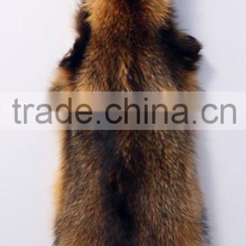Natural Raccoon fur skins real Raccoon dog fur hide pelts high quality Chinese raccoon fur