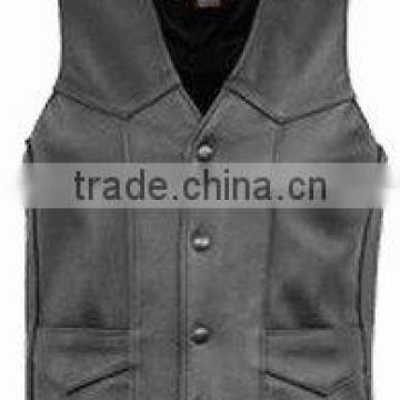DL-1580 Leather Vest