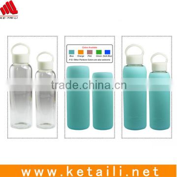 2015 hot sale high quality customized silicone bottle protective sleeve