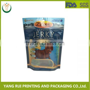 New products China manufacture Resealable Zipper Plastic Packaging Bag For Dog Food