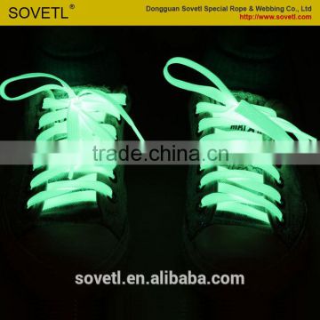 Wholesale luminous shoelaces like led shoelaces from china manufacturer