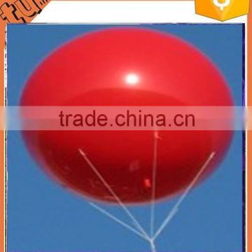 Red inflatable helium hanging advertising balloon
