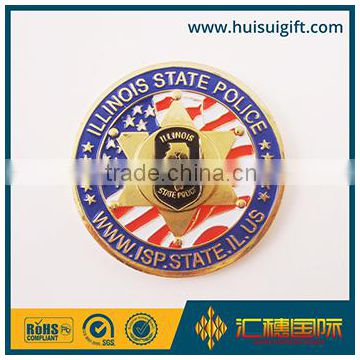 custom hot sale fashionable custom US logo coins made in China