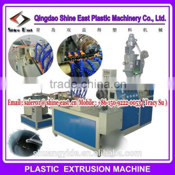 LDPE high density spiral protect pipe / cable protection making machine production line