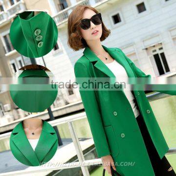 Wholesale Long Women Trench Coat, Customized Size And Color Women Coat