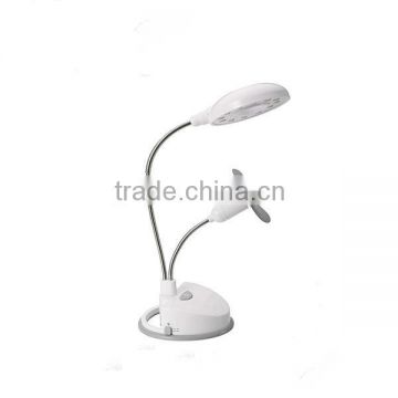 hot sale usb led desk lamp with fan 2014