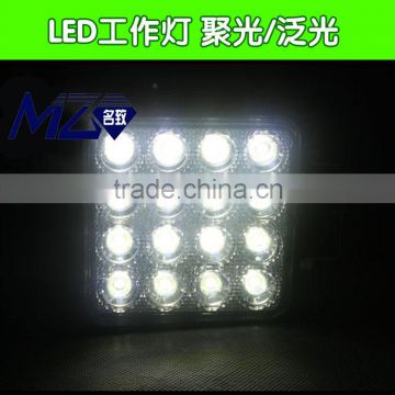 48W led work light for offroad vehicle, truck,boat, ATV,UTV