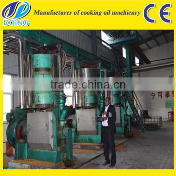 Cold pressed soybean oil machine full production line with refinery