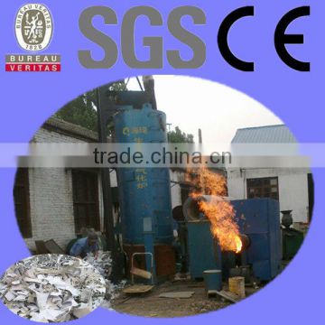 plastic gasifier furnace for steam boiler