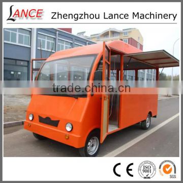 New fashion mobile food car, mobile food bus with four wheels