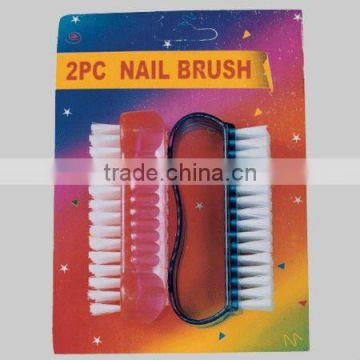 2PC nail scrub brush