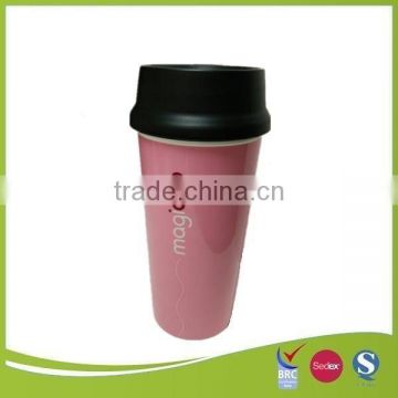 wholesale iml plastic double wall hot drink cup