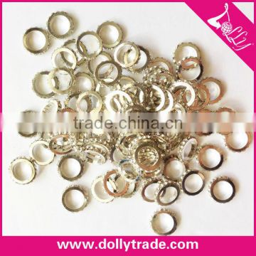 Alloy Crystal silver rhinestone spacer beads for jewelry making