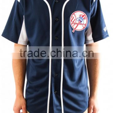 Custom dry fit baseball jersey sublimated baseball wear