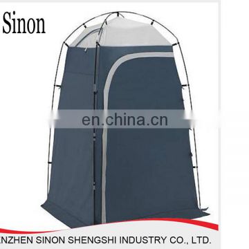 oblate steel wire automatic pop up mobile changing tent