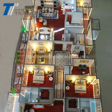 Interior model making for construction company , diorama model