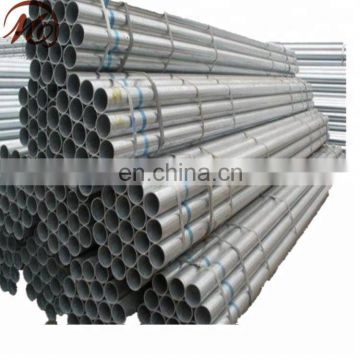 Suitable price ASTM A53 Q235 galvanized steel round pipe sizes