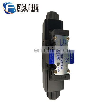 Yuken DSG series of DSG-01-3C11-A110-50 hydraulic solenoid directional valve