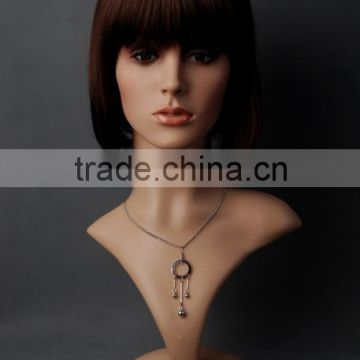 Plastic head Female Head Mannequin Realistic head Cheap Model H1052