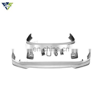 Exterior modification parts chrome car front&rear bumper lips year 2012 For Land Cruiser 200 LC200 Model