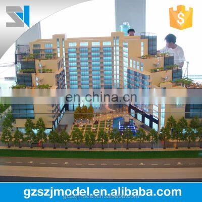 Offshore marketing shows model display, 3d building modellling service