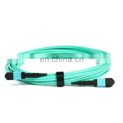 12F/24F 40G-100G OM3 OM4 Plenum MTP MPO Fiber trunk cable patch cord