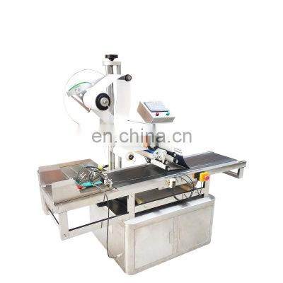 High Speed Electric Automatic Round Bottle Labeling Machine Woven Label Machine