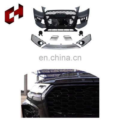 CH Good Price Auto Parts Car Bumper Front Lip Support Splitter Rods Led Tail Lights Body Parts For Audi Q5 2013-2017 To Rsq5