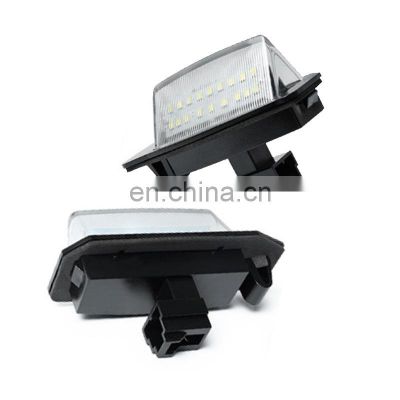 Car Styling LED License Plate Light Lamp For Mitsubishi OUTLANDER XL(CW) 2006-2012 Auto accesories