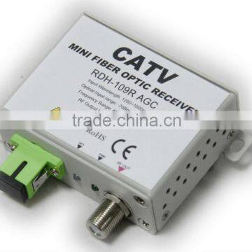 FTTH CATV Fiber Optic AGC Receiver/Mini receiver/AGC fiber optic