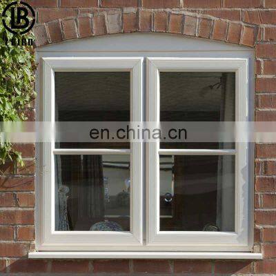 Hurricane proof Price australian standard Double Glaze Temper Glass Upvc pvc Vinyl Casement Window