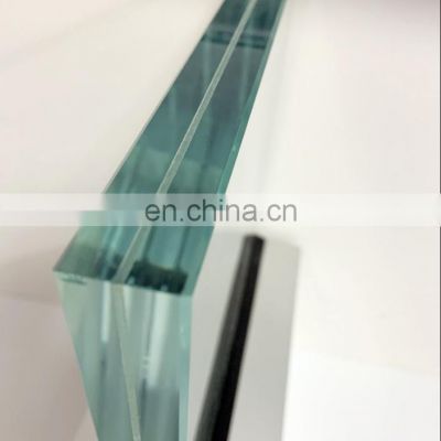 building construction reflective frosted low e skylight color tint pvb 6 mm double glazing tempered laminated glass