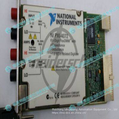 NI PXI-4072 6-1/2 Digital Module