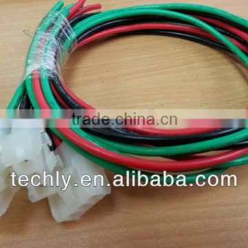 Custom UL 1015 20 AWG Strip and Crimp Terminal power cable Harness