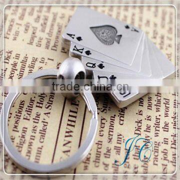 2015 Hot Sale Custom Design Poker Keychain With China Supplier