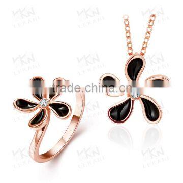 New design 18K Gold Plated Flower shape jewelry wholesale jewelry