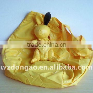 rabbit foldable shopping polyester bag