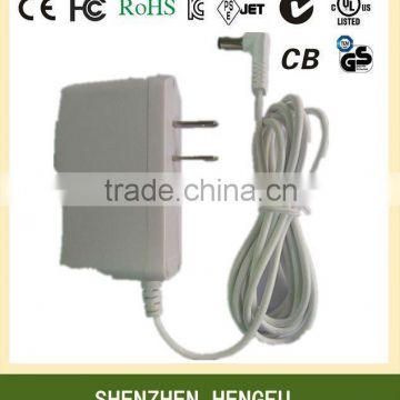 13.5V 0.3A 0.4A 0.5A 0.6A 0.7A 0.8A Wallmount AC DC Power Supply with UL SMPS