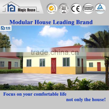 Fast Building Construction Low Cost Foam Cement Panel Prefabricated House With Two Bedrooms