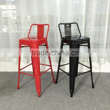 Modern design Powercoat metal industrial stool