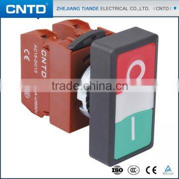 CNTD Most Profitable Products Bi-Color Led Double Push Button Switch With Lamp 220V                        
                                                Quality Choice
