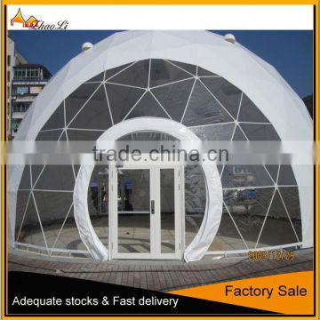 durable water proof special 6m design half sphere tent