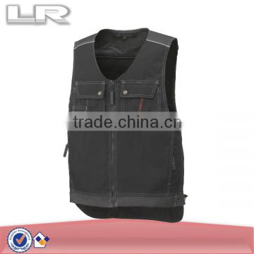 LR Canvas Workwear Vest with Pockets
